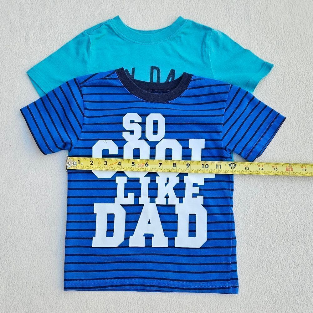 Bundle of Short Sleeve Dad Shirts Size 4T - Picture 3 of 9